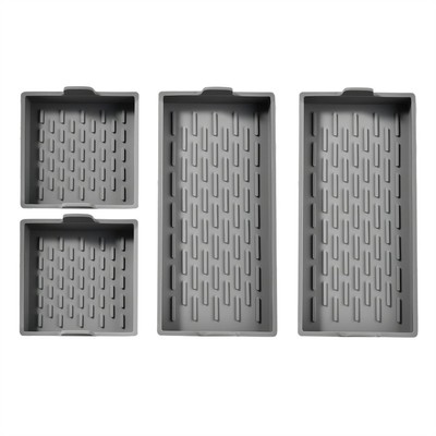 4 St??ck Silikon zum Backen Set f??r Muffins Brownies und Leckereien