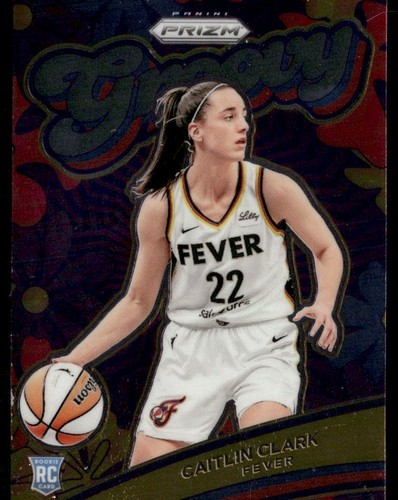 2024 Panini WNBA Prizm Basketball Caitlin Clark Rookie Groovy #13
