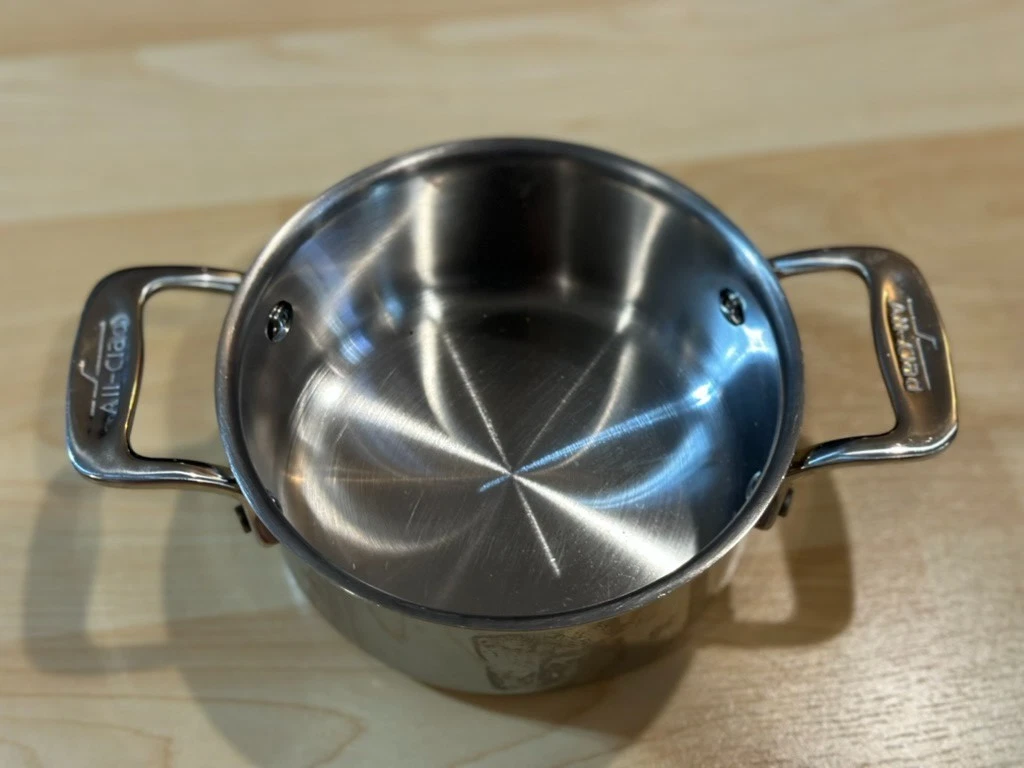 All-Clad Mini Stainless Steel Cocotte 0.5 Quart