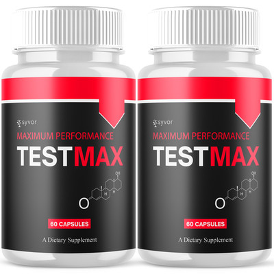 (2 Pack) Testmax Advanced Male Pills Test Max Formula Supplement 120 Capsules