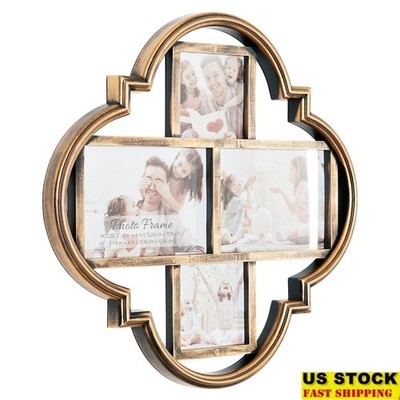 Vintage Photo Collage Frame Home Decor Wall Art Gift Cherished Memories New