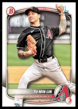 2025 Bowman Prospects Yu-Min Lin 1st Bowman #BP-27 Arizona Diamondbacks