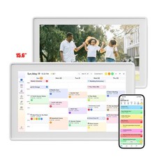 Smart Calendar 15.6in Wall&Desk Planner Digital Calendar&Chore Chart Touchscreen