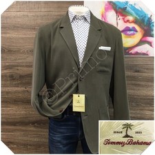NEW TOMMY BAHAMA Mens Silk Blazer Sport Coat Casual Jacket Size XXL Button Suit