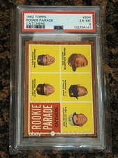 1962 Topps Bob Uecker Rookie Parade #594 Baseball Card PSA 6