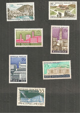 FRANCE 1958  LOT DE 7 TIMBRES YT 1150 1151 1152 1153 1154 1155 1156