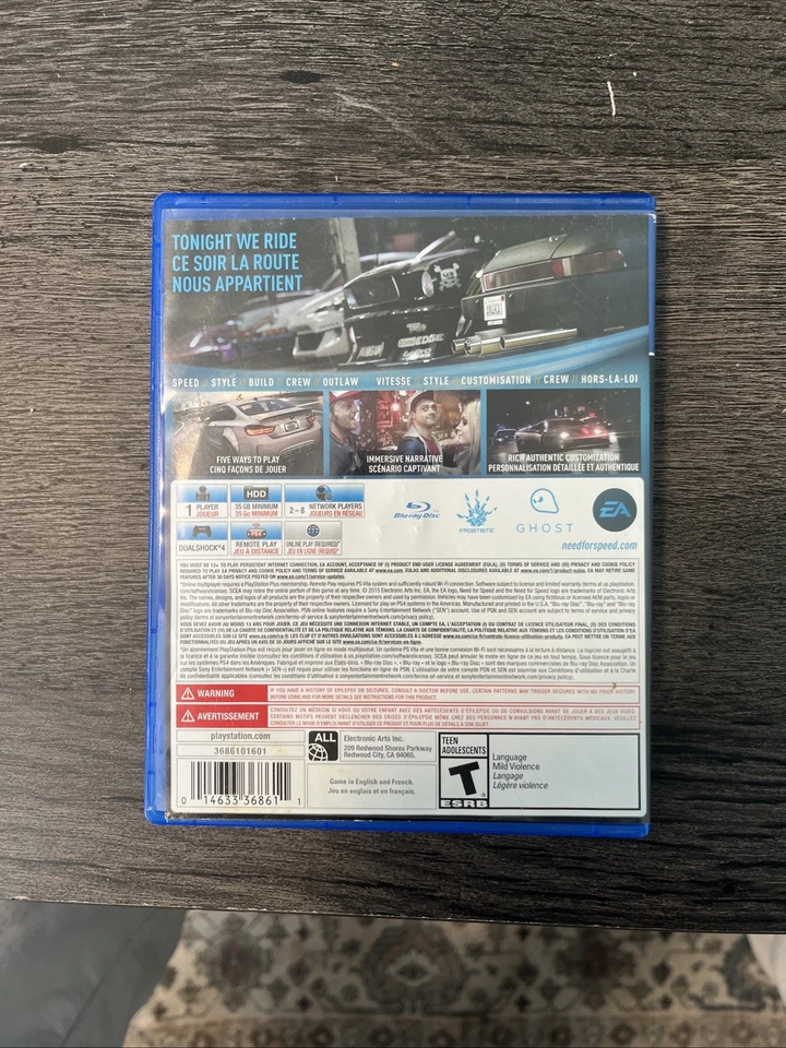 Need For Speed - Sony PlayStation 4 Foto 3 de 3