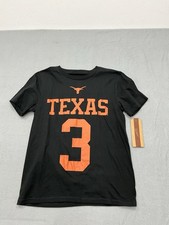 Texas Longhorns Quinn Ewers #3 Youth Large T-Shirt Black NWT — listing 2