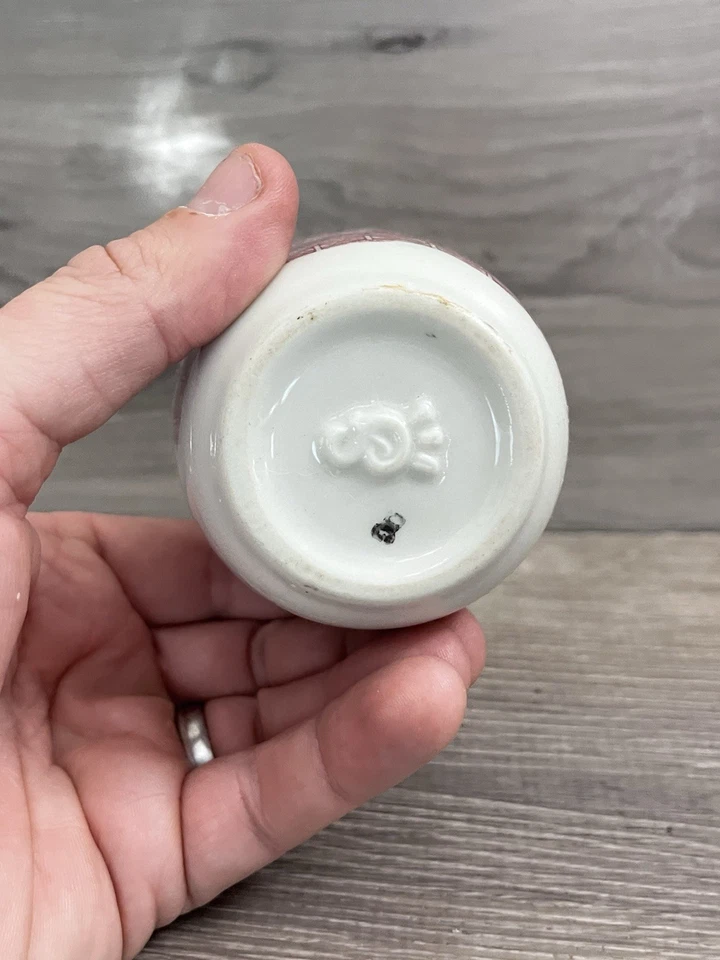 Chinese American restaurant ware teacup Jackson China red willow 3” Vintage - Image 4 of 4