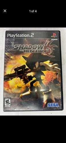 PlayStation 2 Shadow the Hedgehog Video Game 2005 Tested Works Great