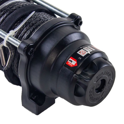 Viper 50 Ft Midnight Winch 3000 lb Black w/ Mount For Honda Foreman 500 2005-06 - 第 5/8 張圖片