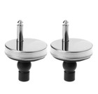 2x Toilet Seat Hinge Fixings Quick Release Top Fix Toilet Blind Hole Spare Parts