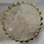 thumbnail 2 - HSN MichaeLisa Jewelry Designs Bubble Chrysoprase Cabochon Bangle Bracelet-8"
