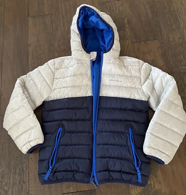 Eddie Bauer Kid's Cirruslite Reversible Down Puffer Jacket Medium