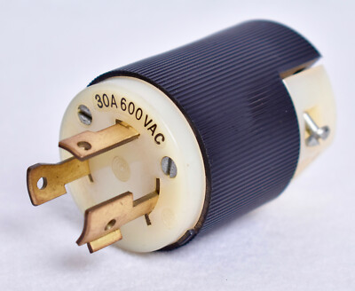Jennifer-Utlt¥ 28,600 Hubbell Twist Lock Plug 3 Wire 30A 600V 2 Pole 231A | eBay