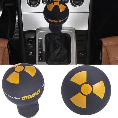Universal Ball Shift Knob Adapter Car Auto Gear Shifter Lever Round Shape Yellow