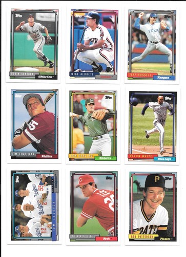 1992 Topps Baseball Trading Cards / Choose #s 201 - 400 / mb16 - Picture 59 of 111