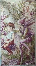 Purple Fairy Fabric Panel