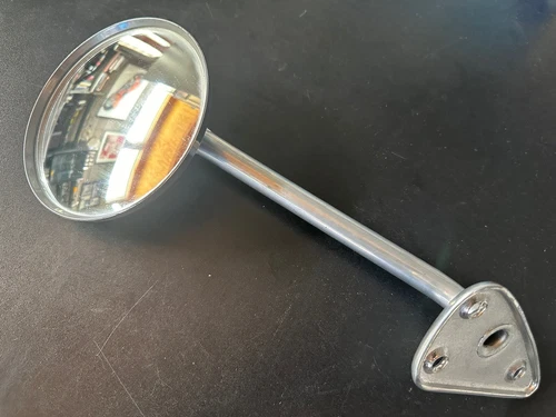 1960-1966 Chevy Vintage GMC Truck LH Deluxe Side Mirror W/ Bracket Arm Chevrolet
