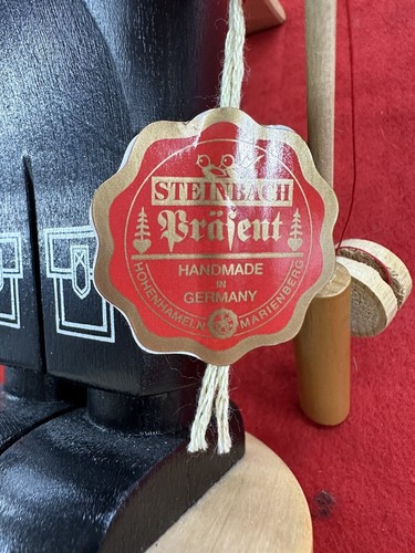 Steinbach Nussknacker Sombrero Fischermann mit Etikett 12" Deutsche Weihnachten - Bild 10 von 18