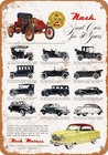 METAL SIGN - 1952 Nash Motors - Vintage Look Reproduction