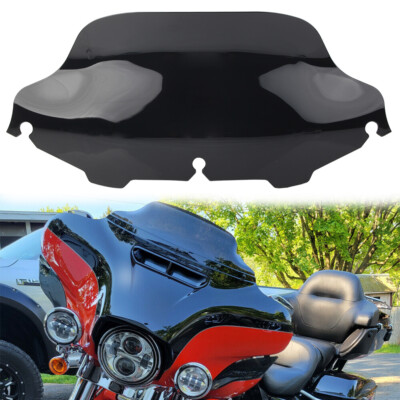 8 Wave Windshield Windscreen For Harley Electra Street Glide FLHTCU FLHX 96-13