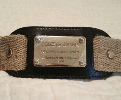 dolce gabbana belt womens