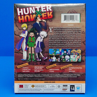 Hunter x Hunter Set 1 (Blu-ray, 2-Disc Set, 2016) Anime Collection