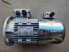 MOTORE ELETTRICO TRIFASE NUOVO BER-MAR 2,2kW - 3HP - 400V - 4 POLI - CON FRENO