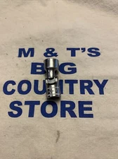 1983 Snap-on USA 3/8" Drive 15mm 6pt Shallow Universal Swivel Socket FSUM15