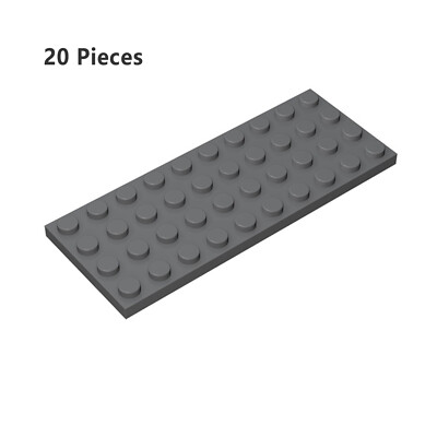 ZITIANYOUBUILD 3030 Plate 4X10 Dark Gray Bricks Parts 20 PCS Bricks High Quality