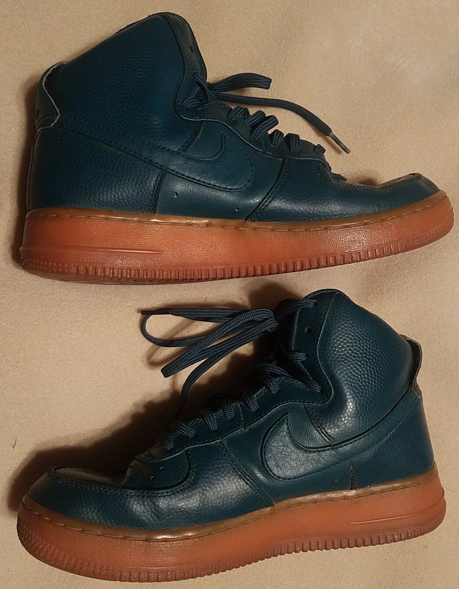 Nike Air Force 1 High SE Midnight Turquoise Women’s Size 8 860544-300 Mens 6.5