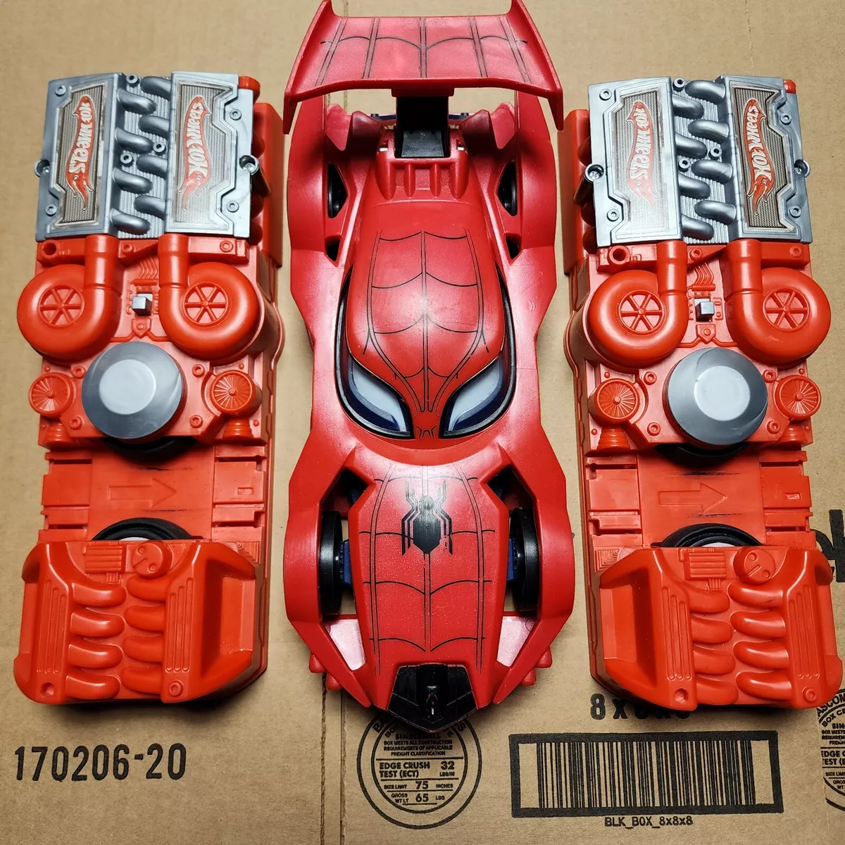 Spiderman cheap car launcher