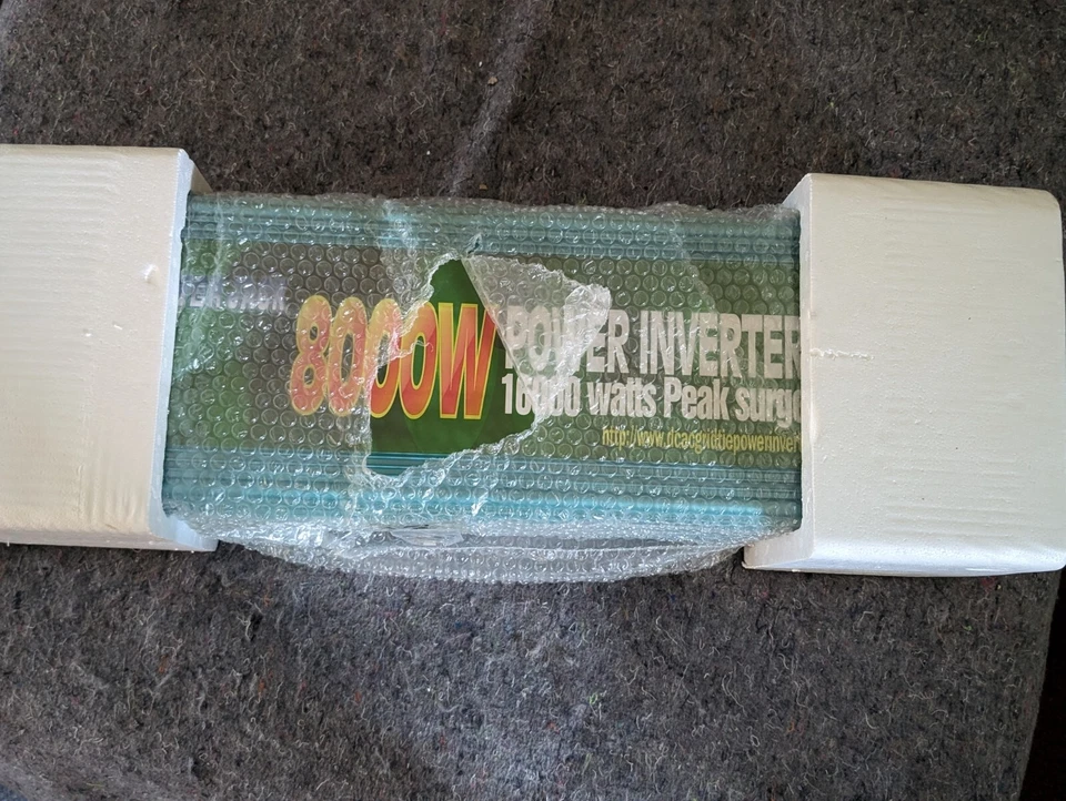 Power Jack inversor de potencia PI-8000, 8000 vatios para vida solar y fuera de la red. Foto 2 de 4