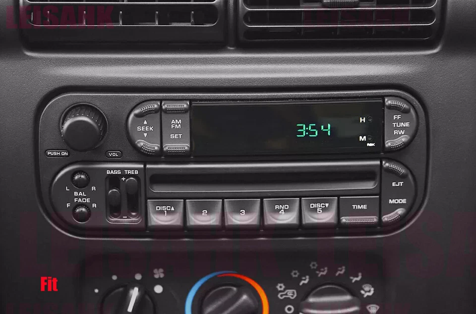 For 2004-2007 Chrysler Town & Country CarPlay Android Car Stereo Radio GPS WIFI Foto 4 de 4