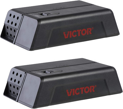 2 Indoor Electronic Humane Mouse Trap - No Touch, No See - 2 Traps