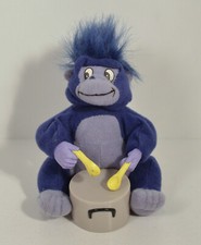 RARE FOREIGN 2000 Terk 4.5" Plush Action Figure McDonald's EUROPE Disney Tarzan