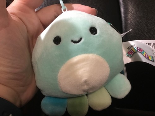 Squishmallow Olga Octopus Clip - 3.5 