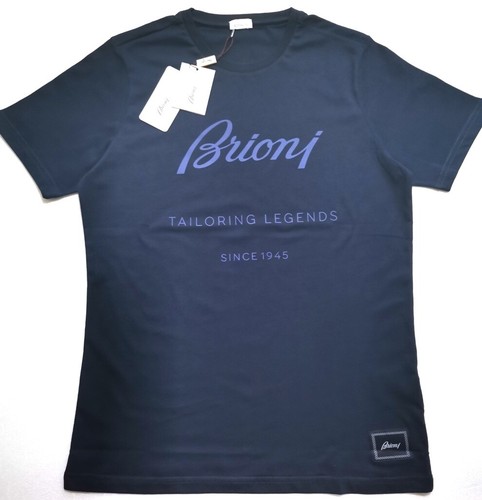 BNWT BRIONI Mens Dark Blue T-Shirt | eBay