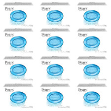 Pears Bar Soap Transparent Blue Mint 125g x 12