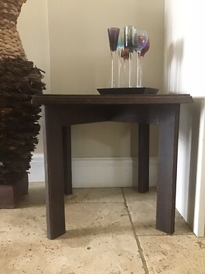  Arts & Crafts Eichentisch Pflanzenständer / kleiner Beistelltisch