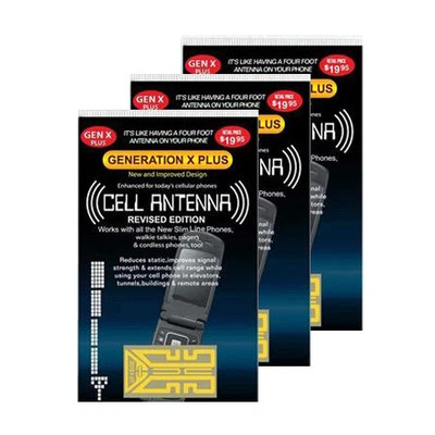 3 Internal Antenna Signal Reception Booster for iPhone / Android Cell Phone HOT! - Image 1 of 4