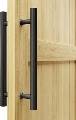 60'' Stainless Steel Double Sided Push Pull Door Handle H-shaped Door Pull Handle