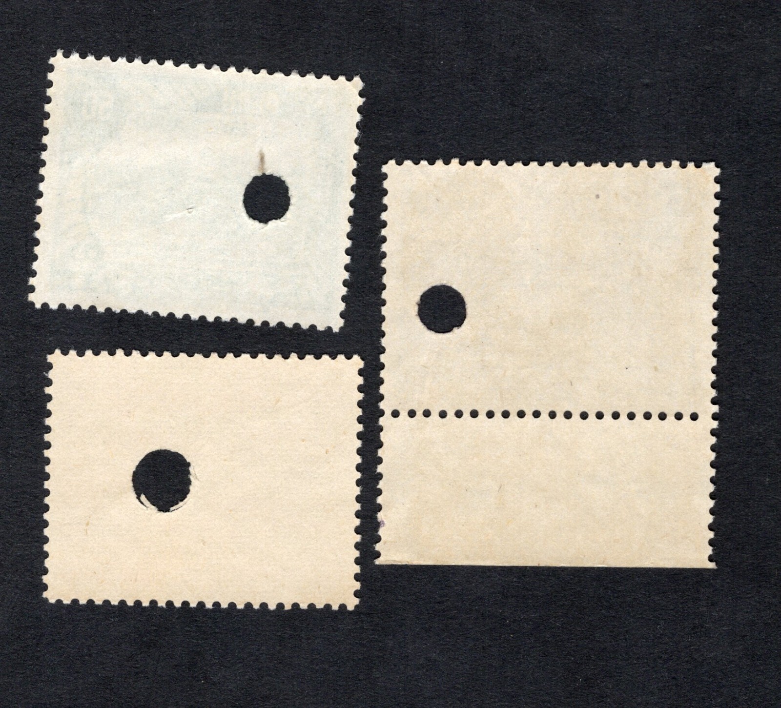 Peru 1938 stamps Mi#Air Mail 50+30+1.50 Cts PROOF RR MNH