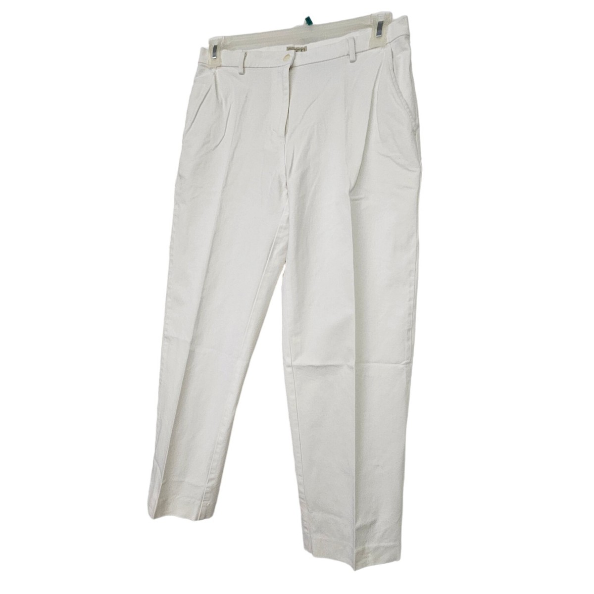 パンツ LOW CLASSIC Woman Pants White LW251PT17WH 0053 LL Bean White Pants Womens 12P Classic Fit Lightweight Belt