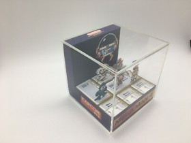 Mega Man 4 IV NES Nintendo Dr. Wiley Cossack Proton Man Shadow Box Diorama Cube