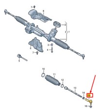 Rotule de direction Volkswagen GOLF