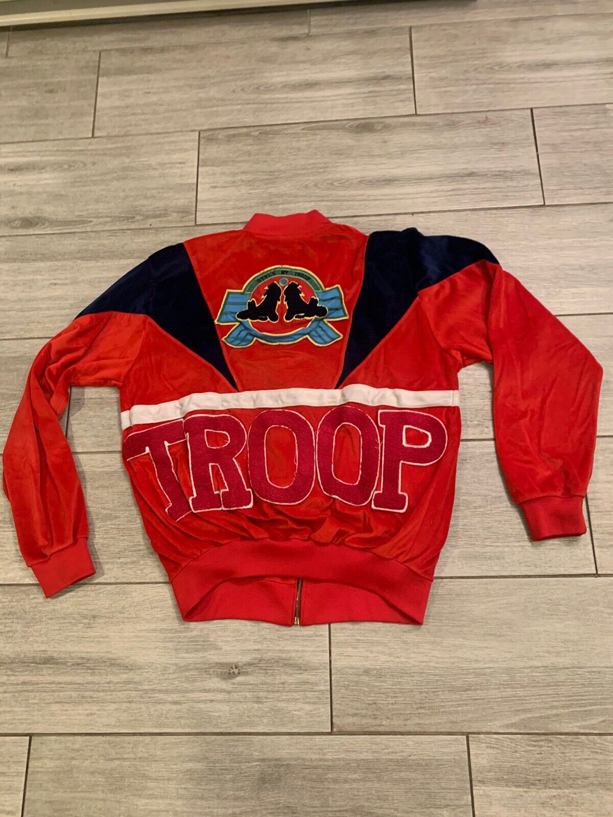 Vtg Original 1980’s Troop Hip Hop Adidas Track Ja… - image 1