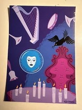 Disney SHAG Disneyland Haunted Mansion 40th Anniv Let There be Music... Postcard
