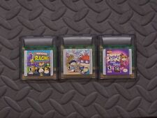 Nicktoons Racing+RugRats in Paris+Rugrats Totally Angelica (Game Boy Color 2002)